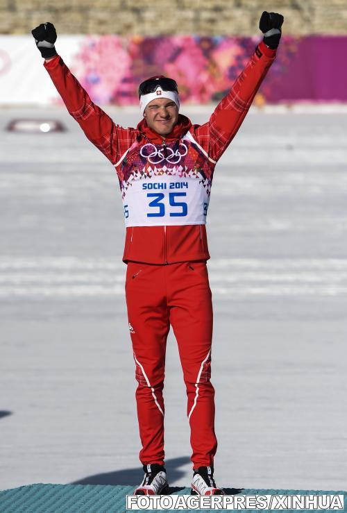 JO2014: Elveţianul Cologna, medaliat cu aur la 15 kilometri clasic. Pepene, pe locul 62