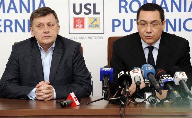 Antonescu: Am cam fost daţi afară de la guvernare. USD: Susţinem restructurarea Guvernului, dacă e consens în USL. Premierul, interimar la Finanţe. USD nu se rupe