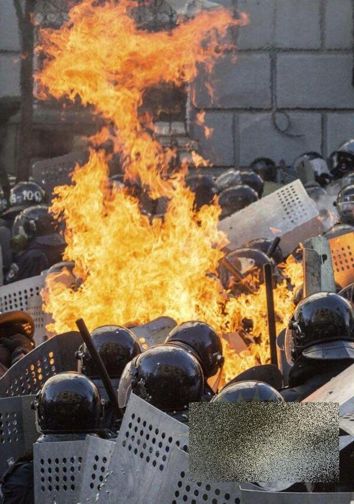 "Dumnezeule, ai milă de sufletele lor!" Imagini CUTREMURĂTOARE postate de protestatarii din Ucraina 248000