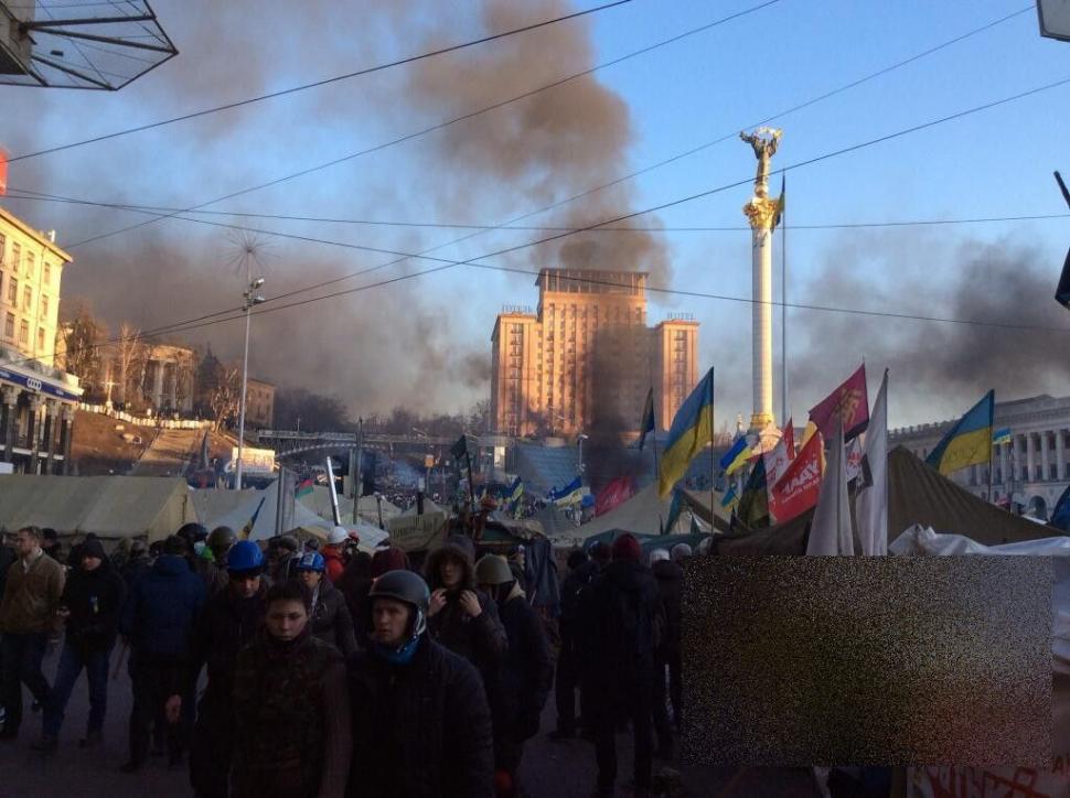 "Dumnezeule, ai milă de sufletele lor!" Imagini CUTREMURĂTOARE postate de protestatarii din Ucraina 248014
