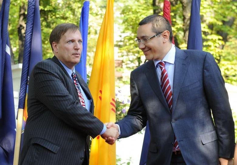Însărcinatul cu afaceri al SUA în România, la Guvern, pentru o discuţie cu Victor Ponta 