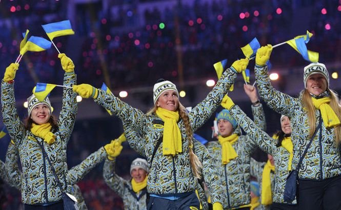Sportivii ucraineni de la Soci au cerut să poarte banderole negre, dar CIO nu a fost de acord