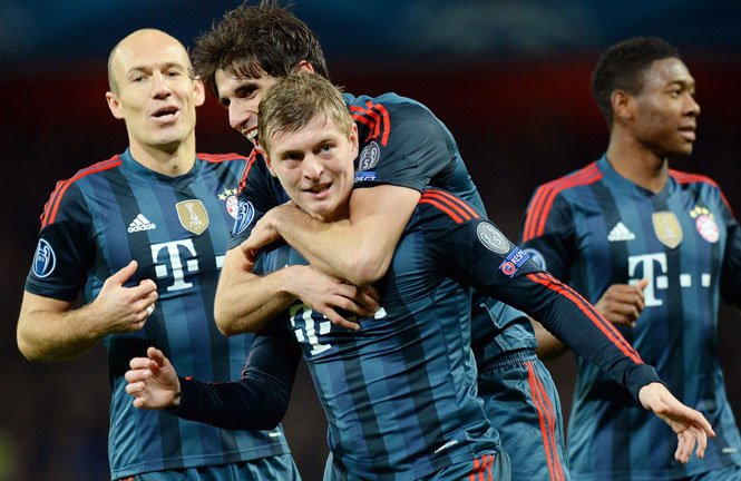 Oaspeţii câştigă din nou în Liga Campionilor. Bayern Munchen şi Atletico Madrid, aproape de sferturi