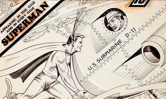 Cea mai veche copertă din lume cu Superman a fost vândută cu peste 285.000 de dolari
