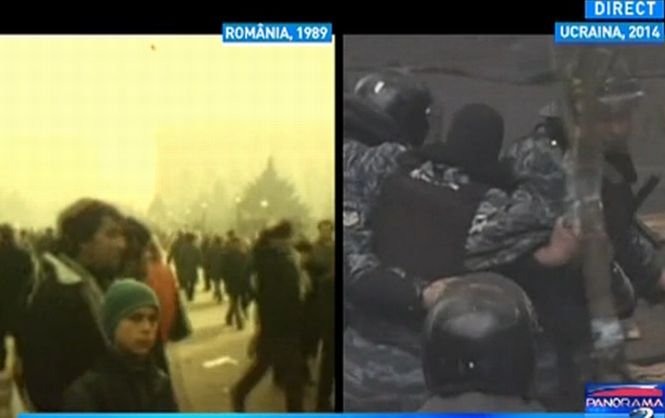 Panorama. Deosebiri între revoluţia din 1989 din România şi protestele din Kiev
