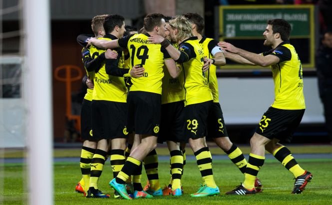 Borussia Dortmund, aproape de sferturile Ligii Campionilor, după 4-2 cu Zenit St. Petersburg