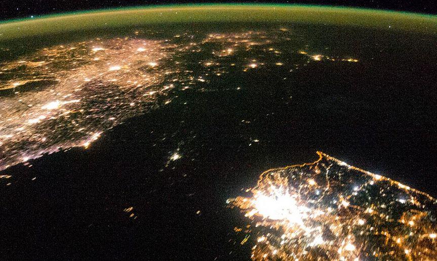 Nord-coreenii, ţinuţi în întuneric. Vedeţi imagini impresionante realizate de astronauţii NASA 248980