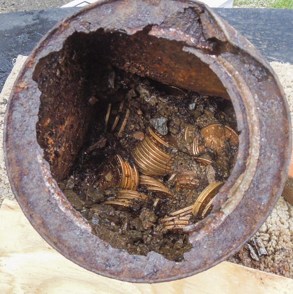 Descoperire incredibilă în California. Au găsit o comoară de 10 milioane de dolari în propria grădină 249192