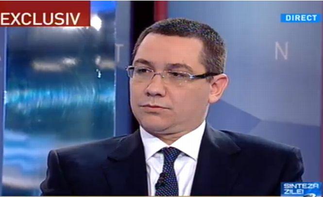 Victor Ponta, la Sinteza Zilei: Îl văd pe Călin Popescu Tăriceanu ca pe un candidat foarte puternic la prezidenţiale