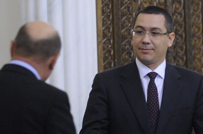 Premierul Ponta, la Palatul Cotroceni pentru discuţii cu preşedintele Băsescu