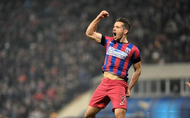 Steaua a bătut CFR Cluj cu 1-0, în Liga I