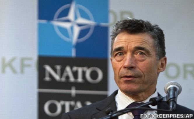 Rasmussen: NATO este de partea Ucrainei