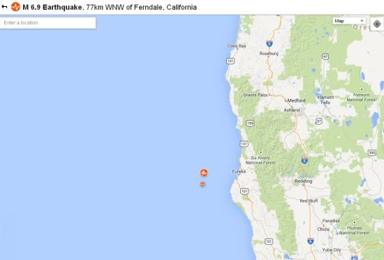 Cutremur puternic în largul coastelor Californiei. Sunt aşteptate peste 300 de replici