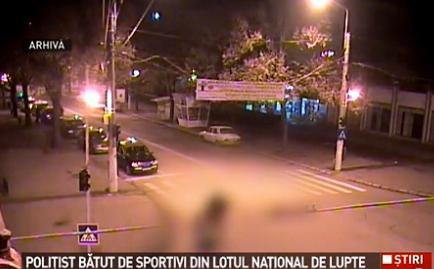 Un poliţist din Braşov, bătut în plină stradă de doi sportivi din lotul naţional de lupte