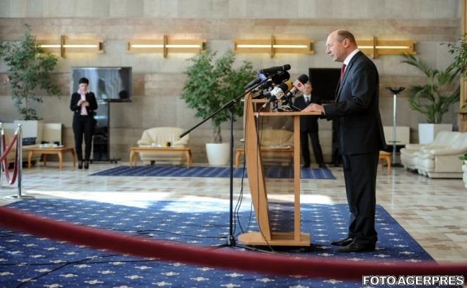 Băsescu: Estimăm că etapa a doua de sancţiuni pentru Rusia va fi aprobată în cadrul reuniunii Consiliului European 