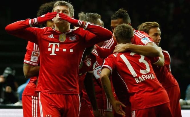 Bayern Munchen şi-a asigurat matematic cel de-al 24-lea titlu de campioană a Germaniei