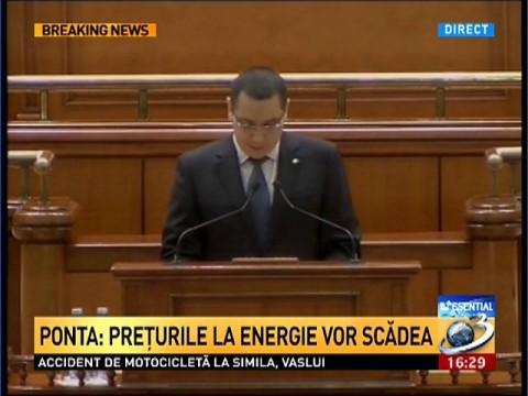 Ponta presents the new economic measures. The energy price drops but the natural gas price increases