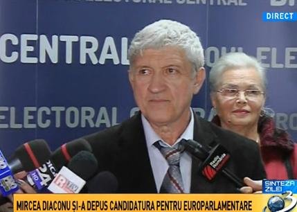 Mircea Diaconu şi-a depus candidatura pentru alegerile europarlamentare
