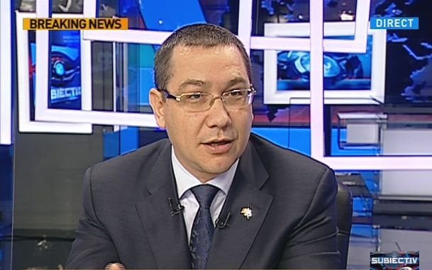 Subiectiv: Premierul Victor Ponta, despre necesitatea introducerii accizei la carburanţi