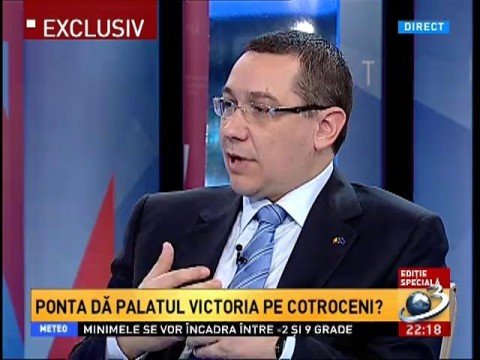 Victor Ponta explained the message on Facebook: „I meant to show that the change of Basescu regime was important”