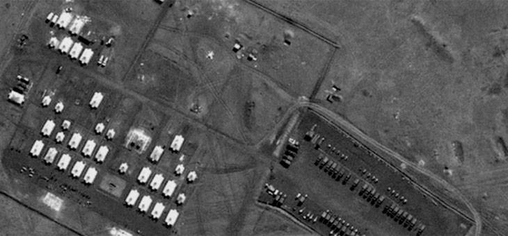 Imaginile publicate de NATO care demonstrează că Rusia a mobilizat &quot;efective masive&quot; la frontiera cu Ucraina 255205