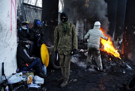 Sediul din Kiev al Partidului Comunist ucrainean a fost incendiat