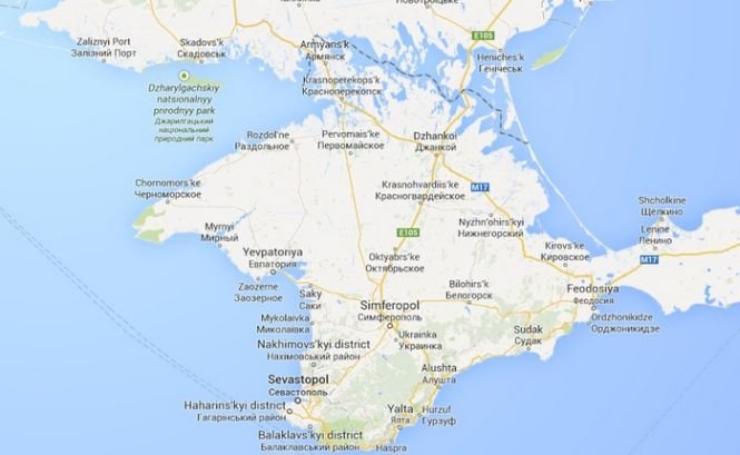 Google recunoaşte anexarea Peninsulei Crimeea de către Rusia