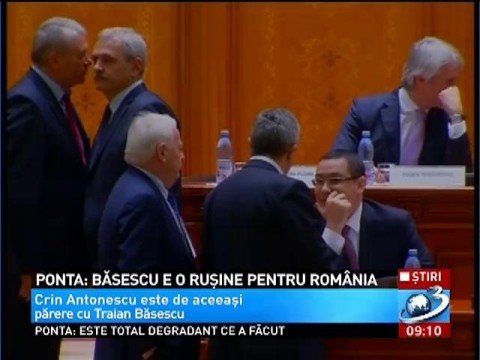 Ponta, after the president’s statement: It is absolutely degrading what Basescu has done. We continue fighting, there are 35 weeks left to go!