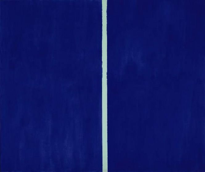 Arta nu e pentru toţi. Un tablou complet albastru şi cu o dungă albă pe mijloc s-a vândut cu 44 DE MILIOANE de dolari