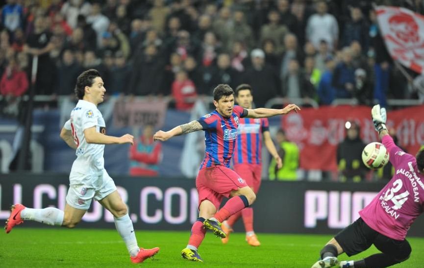 Steaua s-a calificat în finala Cupei României, după 1-1 cu Dinamo