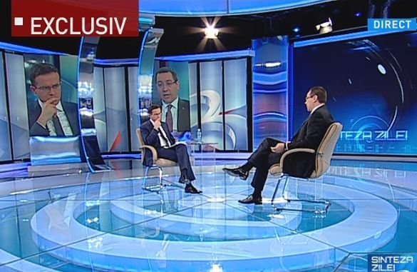 Victor Ponta: Biroul de la MApN este doar pentru întâlnirile la nivel înalt. Activitatea Guvernului se desfăşoară la Palatul Victoriei