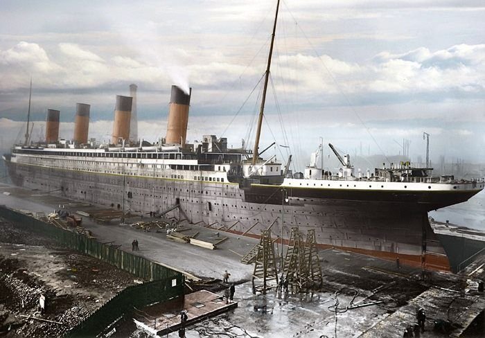 Fotografii extrem de RARE cu Titanicul. Ce s-a întâmplat ÎNAINTE şi DUPĂ &quot;întâlnirea&quot; cu icebergul