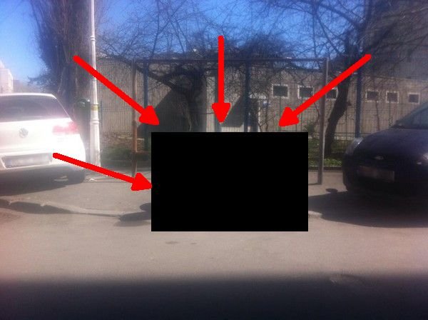 Ce a făcut un şofer din Timişoara, pe trotuar, acolo unde se parcau de obicei maşinile. Fotografiile au ajuns viral pe net