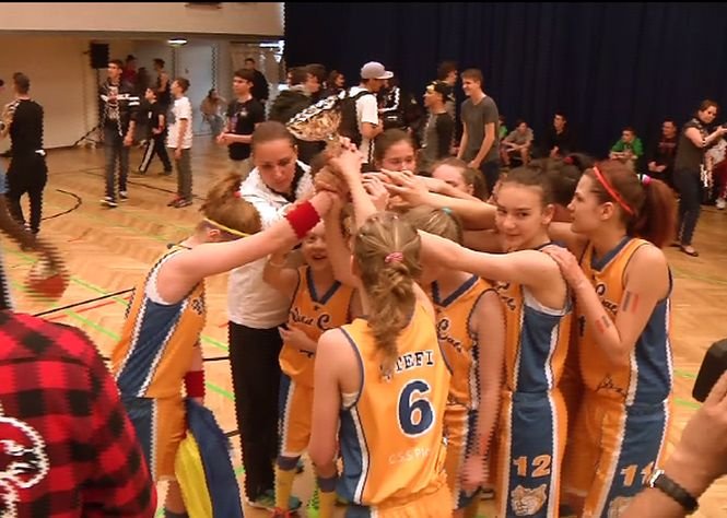 Echipa de baschet feminin CSS Ploieşti, câştigătoare a celui mai mare turneu european de juniori