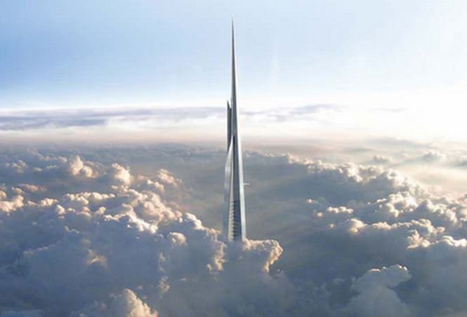 Cea mai înaltă construcţie din lume. Turnul va avea o înălţime de aproape un kilometru 