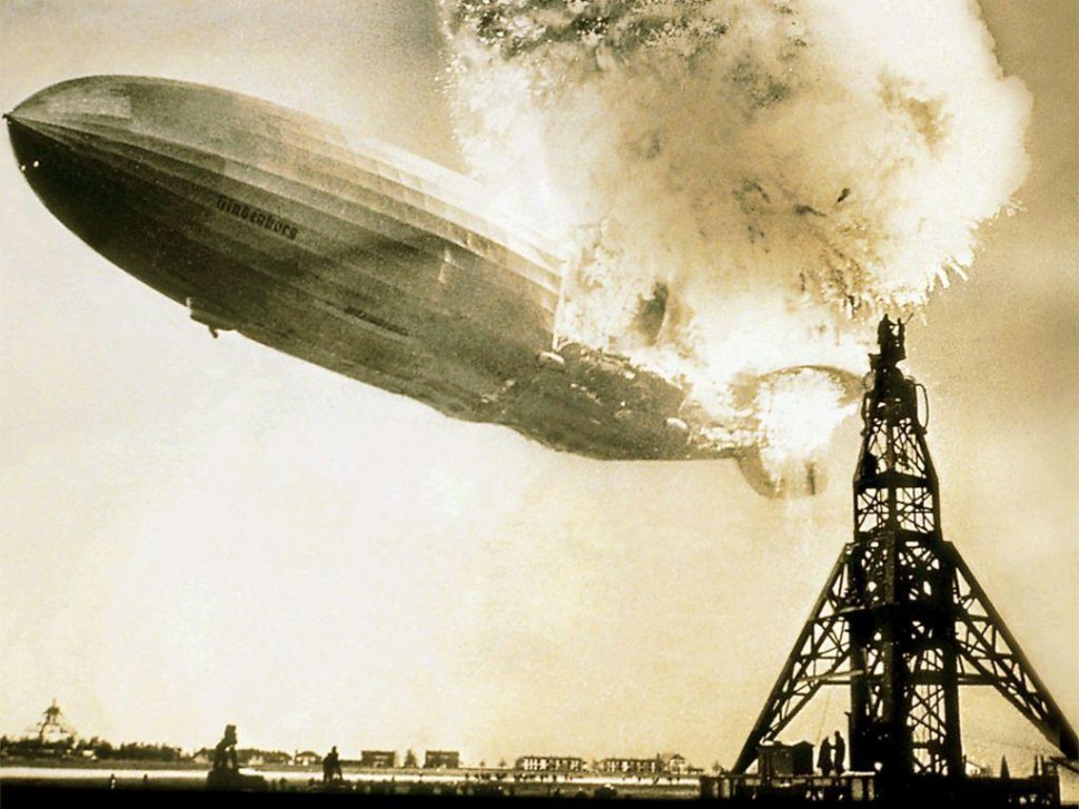 77 de ani de la una din primele drame aviatice filmate vreodată – drama Zeppelinului Hindenburg