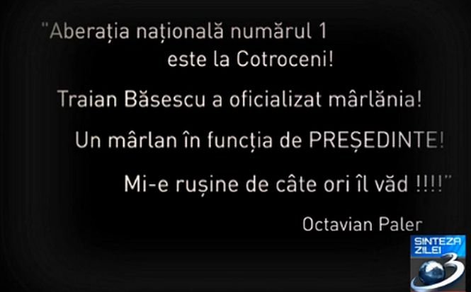 Ce spunea Octavian Paler despre preşedintele României. „Eu îl consider pe Traian Băsescu un impostor” 