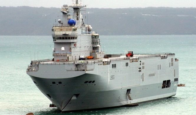 Oficialii americani, nemulţumiţi în legătură cu decizia Franţei de a vinde Rusiei nave militare 