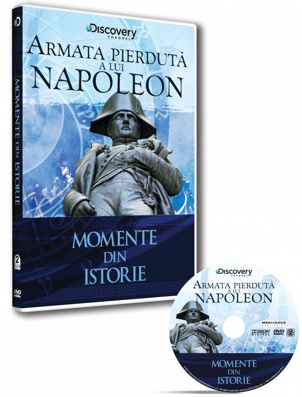 Documentare istorice, marca Discovery, împreună cu Jurnalul Naţional. Armata piedută a lui Napoleon