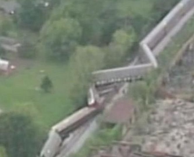 Grav accident feroviar în Indiana: un tren de marfă a ieşit de pe şine