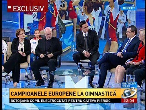 &quot;Prices double!” The good news that Premier Ponta gave to the gymnastics champions, live on Antena 3