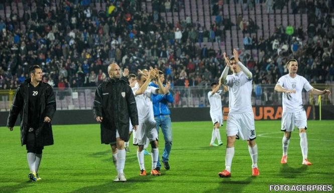 Săgeata Năvodari şi ACS Poli Timişoara au retrogradat în liga a doua, deşi au câştigat în ultima etapă