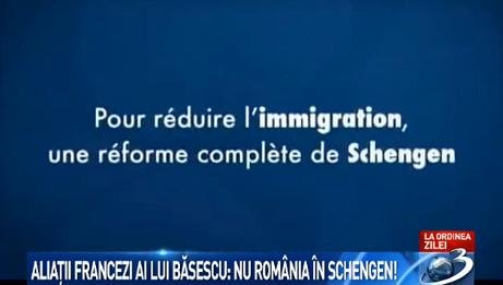Aliaţii francezi ai lui Băsescu nu vor România în Schengen. Radu Tudor: În contextul a ceea ce face Rusia, e periculos să spui aşa ceva
