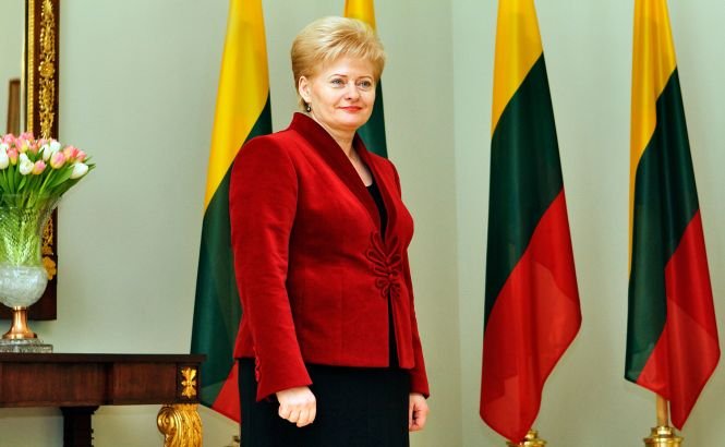Preşedintele Lituaniei, Dalia Grybauskaite, a câştigat al doilea mandat în fruntea ţării