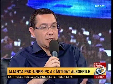 Victor Ponta: „ We look forward to see the PNL’s reaction”