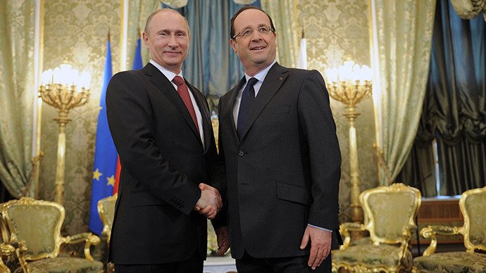 Hollande a anunţat că se ÎNTÂLNEŞTE cu Vladimir Putin