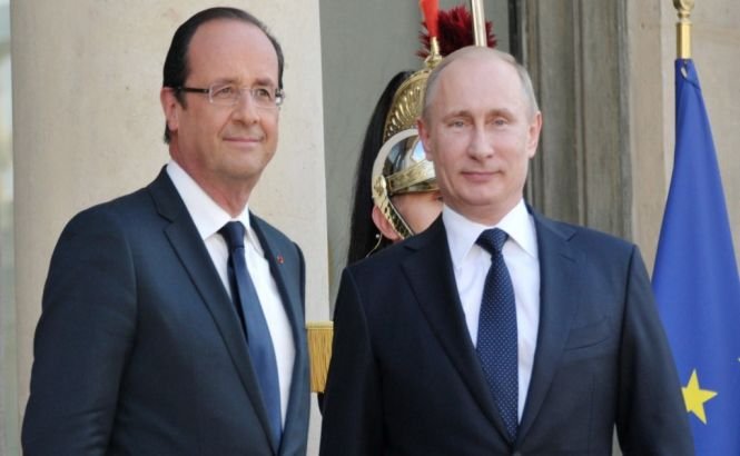 Putin şi Hollande vor discuta criza din Ucraina