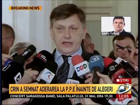 Radu Tudor: Antonescu had a secret arrangement  with  Traian Băsescu