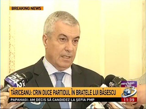 Tăriceanu: Antonescu is taking the party into Băsescu’s arms