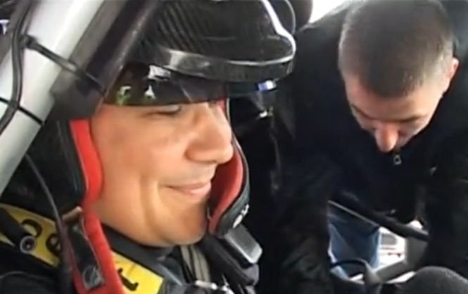 Victor Ponta, copilotul lui Titi Aur în Raliul Deltei
